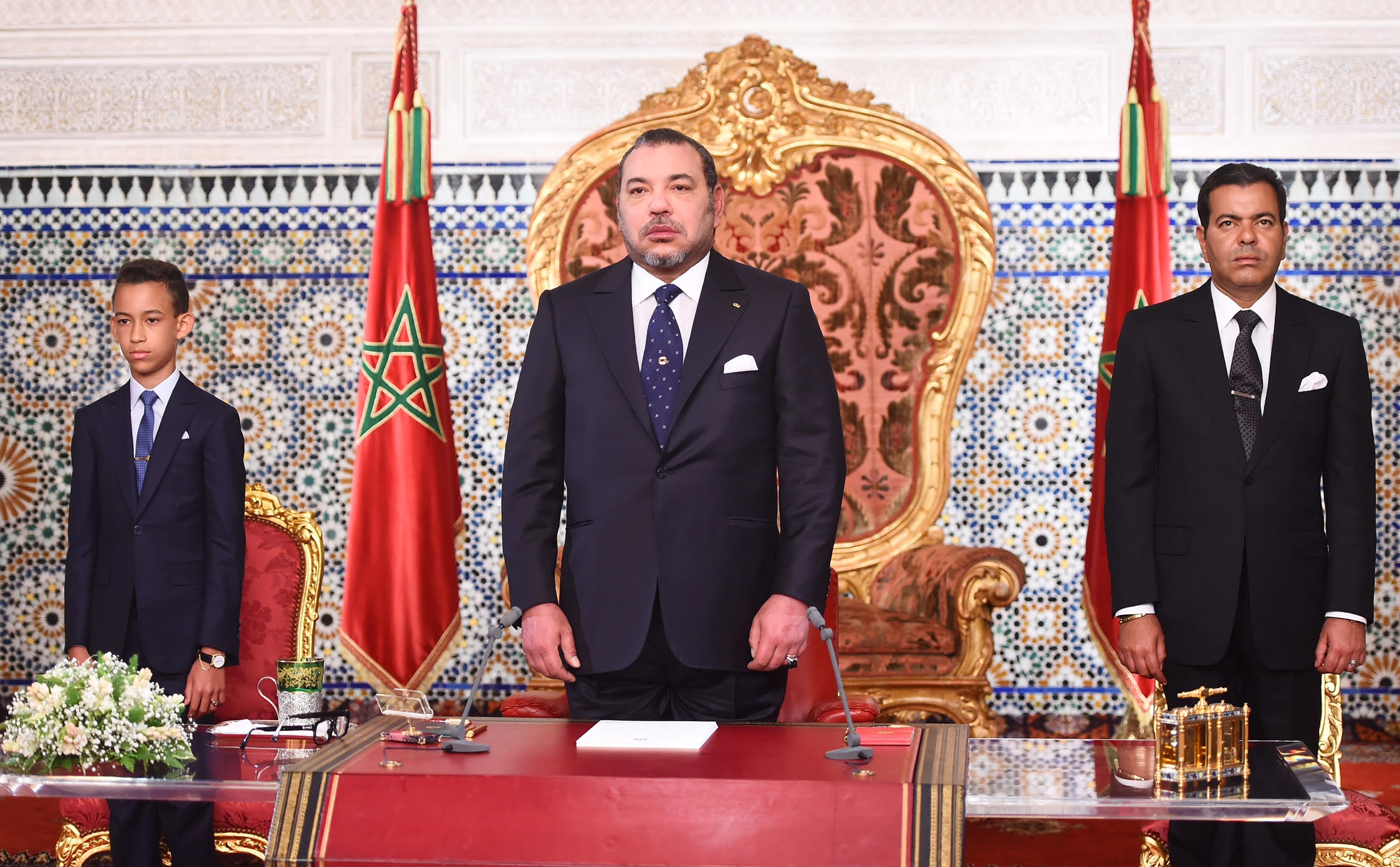 الملك محمد السادس يلقي خطاب عيد العرش المجيد